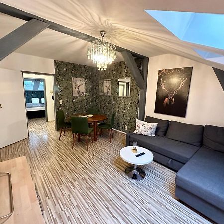Apartment Zum Gruenen Hirsch Inkl. Parkplatz Erfurt Exteriér fotografie