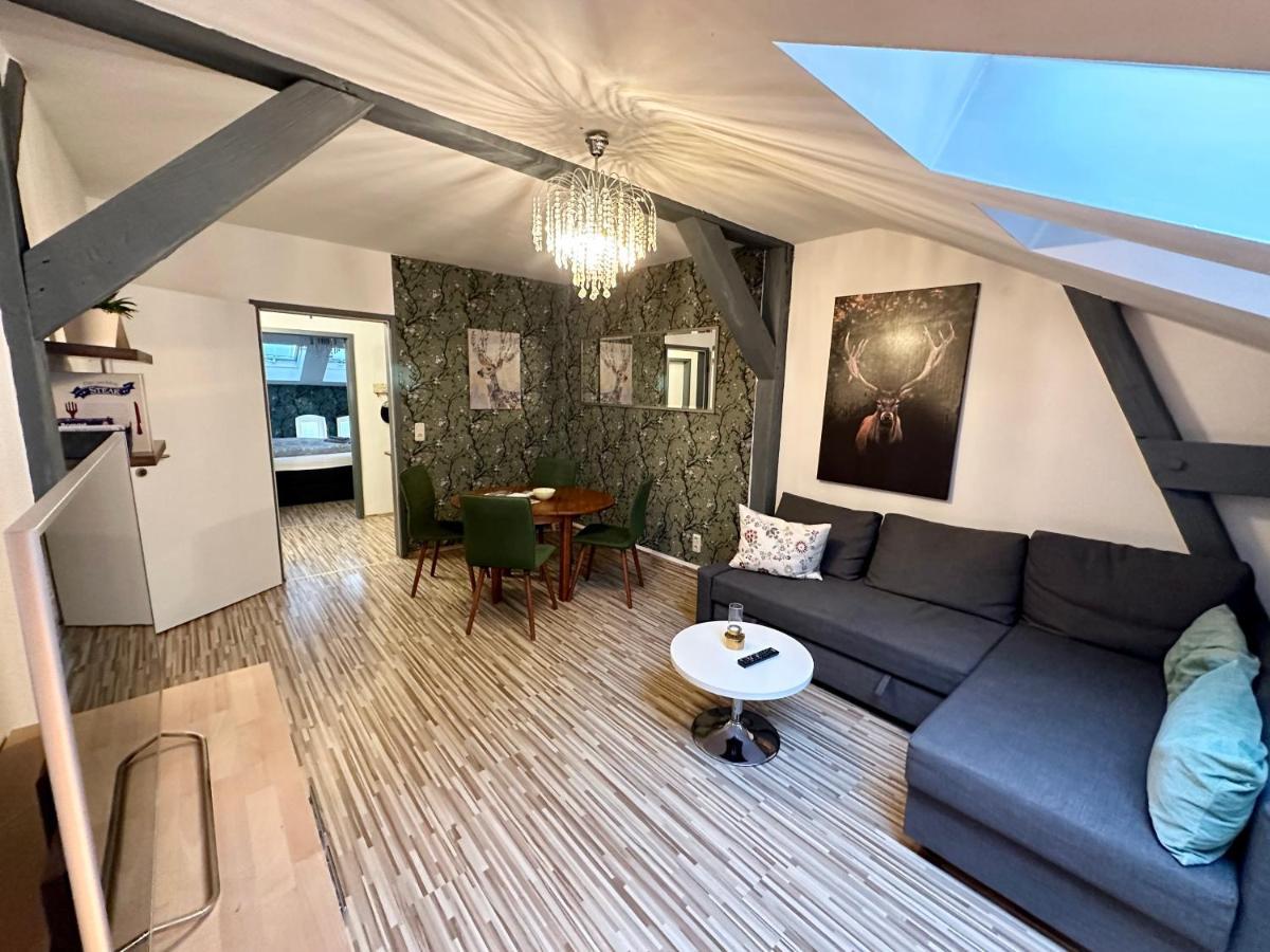 Apartment Zum Gruenen Hirsch Inkl. Parkplatz Erfurt Exteriér fotografie
